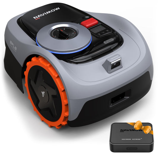 Navimow i105E Mähroboter ohne Begrenzungskabel, 500–600 m², RTK+Vision, KI-Auto-Kartierung, Igelschutz, Virtuelle Zonenbegrenzung, Testsieger